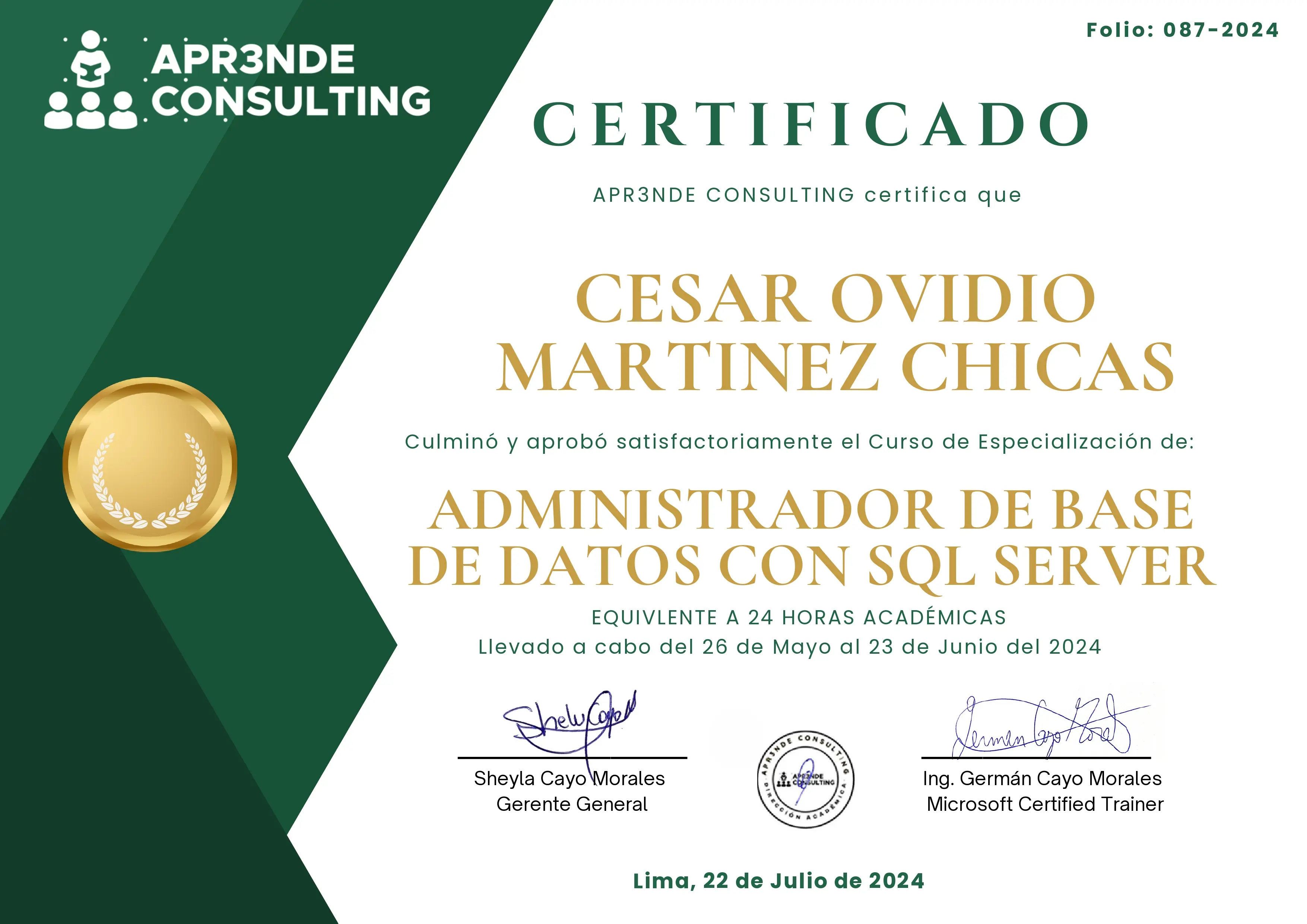 Captura de pantalla del proyecto ./Certificados/DBA1.webp